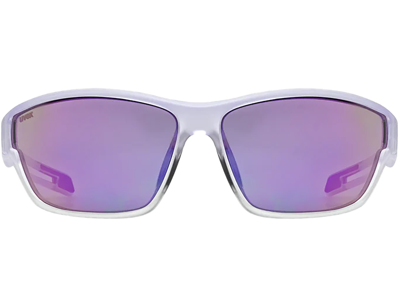 Uvex Sportstyle 806 Glasses in Purple Fade/Mir.Purple-1