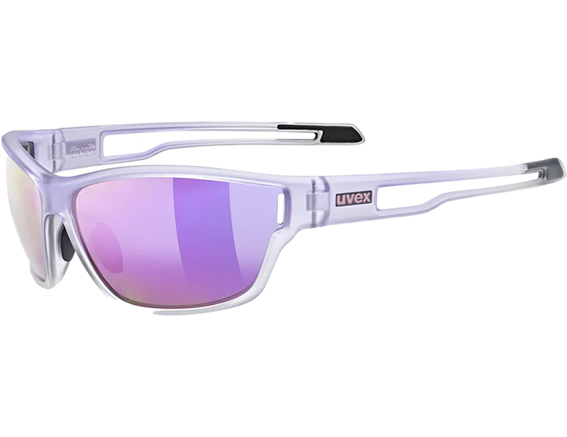Balfes Bikes Uvex Sportstyle 806 Glasses in Purple Fade/Mir.Purple | Free postage over £30, £10 off first order, price match & 0% finance.