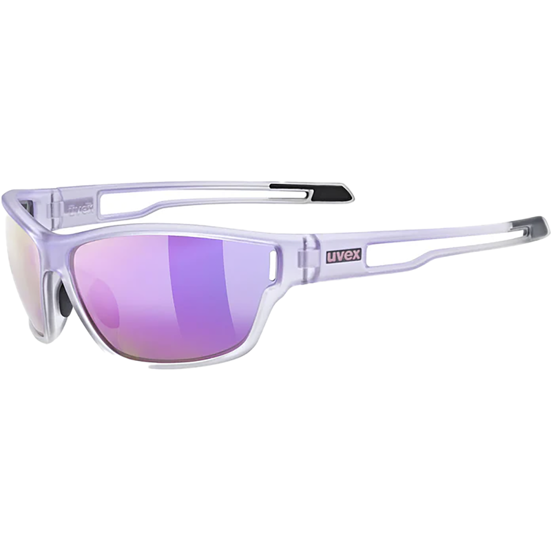 Balfes Bikes Uvex Sportstyle 806 Glasses in Purple Fade/Mir.Purple | Free postage over £30, £10 off first order, price match & 0% finance.