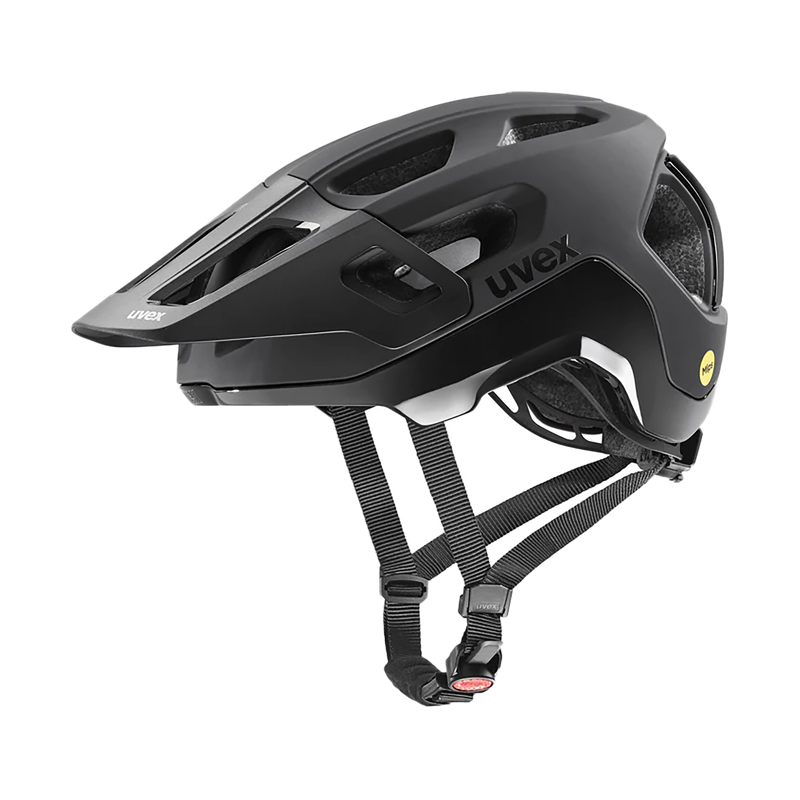 Balfes Bikes Uvex React MIPS in Black Matt | Free postage over £30, £10 off first order, price match & 0% finance.