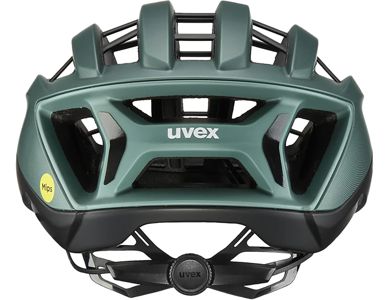 Uvex Surge Aero MIPS in Black-Sage Green Matt-3