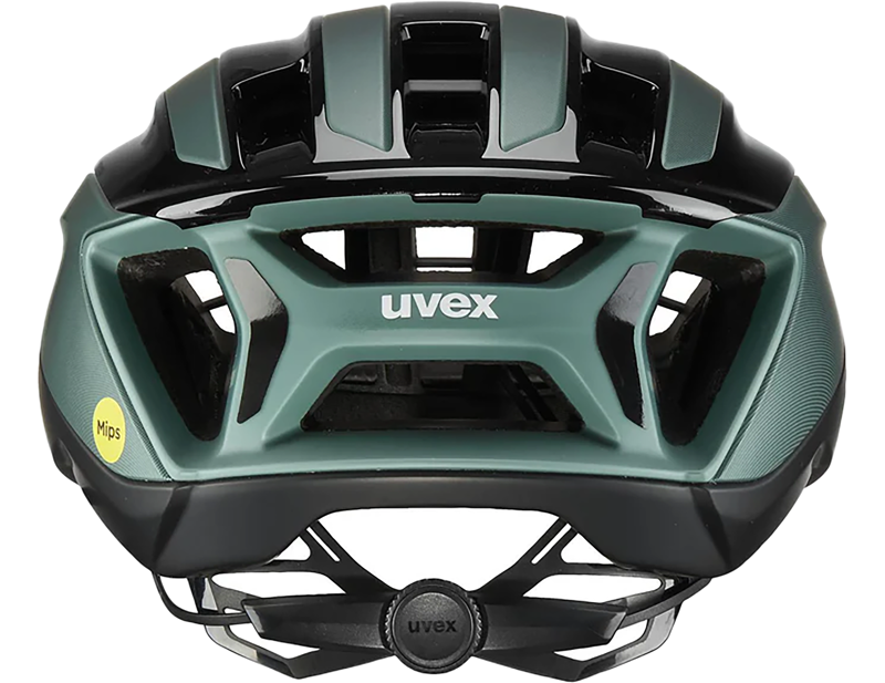 Uvex Surge Aero MIPS in Black-Sage Green Matt-4