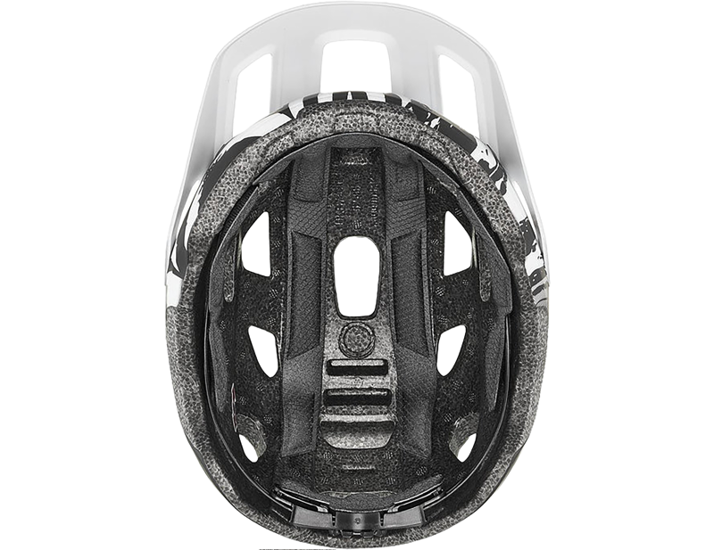 Uvex React Jr Kids Helmet in White/Black Matt-3