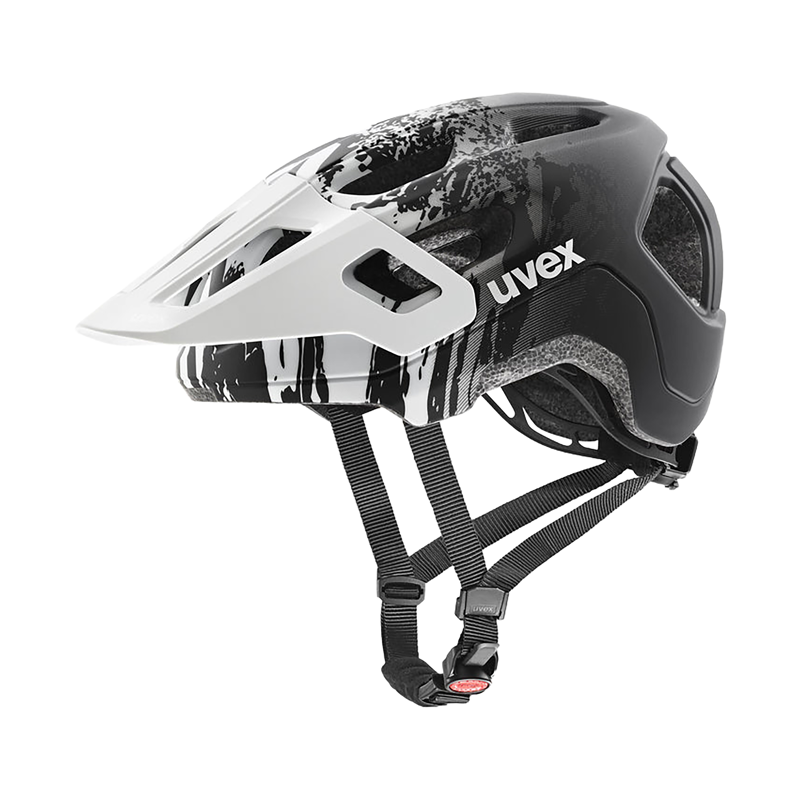 Balfes Bikes Uvex React Jr Kids Helmet in White/Black Matt | Free postage over £30, £10 off first order, price match & 0% finance.
