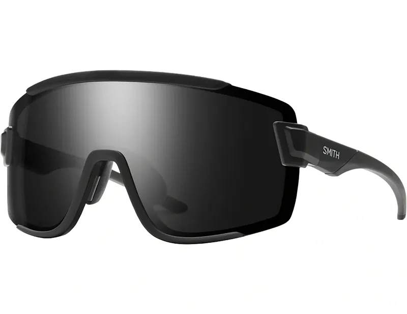 Smith Wildcat Cycling Sunglasses in Matte Black / ChromaPop Black