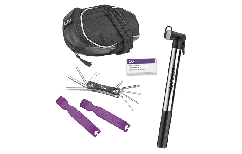 Liv Quick Fix Combo Kit With Mini Pump in Black