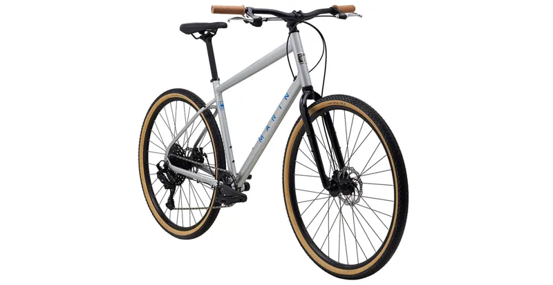 Marin Kentfield 2 Hybrid Bike 2026 in Chrome-2