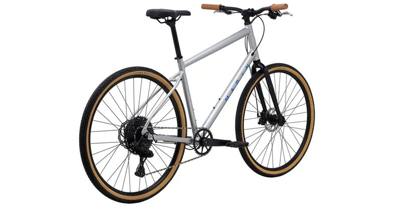 Marin Kentfield 2 Hybrid Bike 2026 in Chrome-1