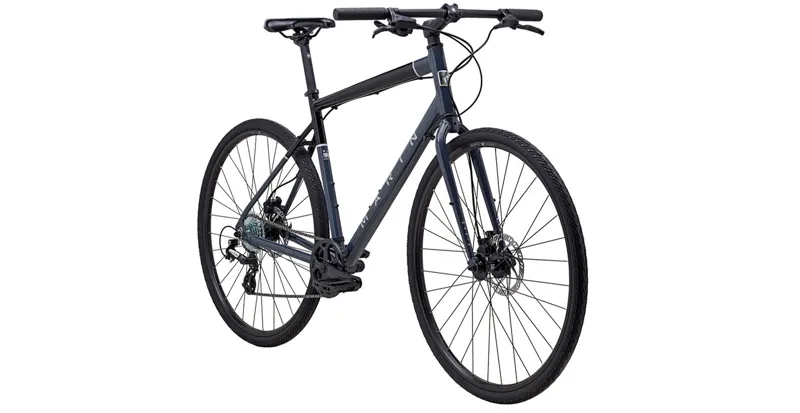 Marin Presidio 1 Hybrid Bike 2025 in Blue-1