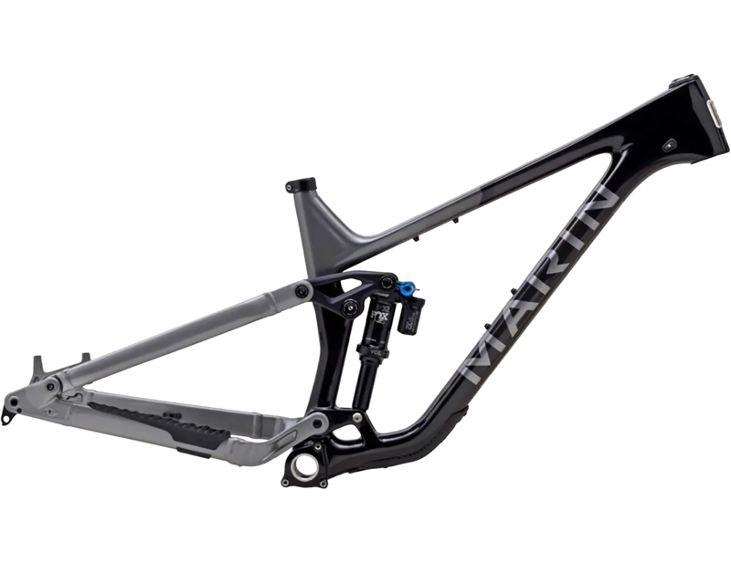 Balfes Bikes Marin Alpine Trail C2 Full Suspension Mountain Bike Frameset 2025 in Black/Silver | Free postage over £30, £10 off first order, price match & 0% finance.