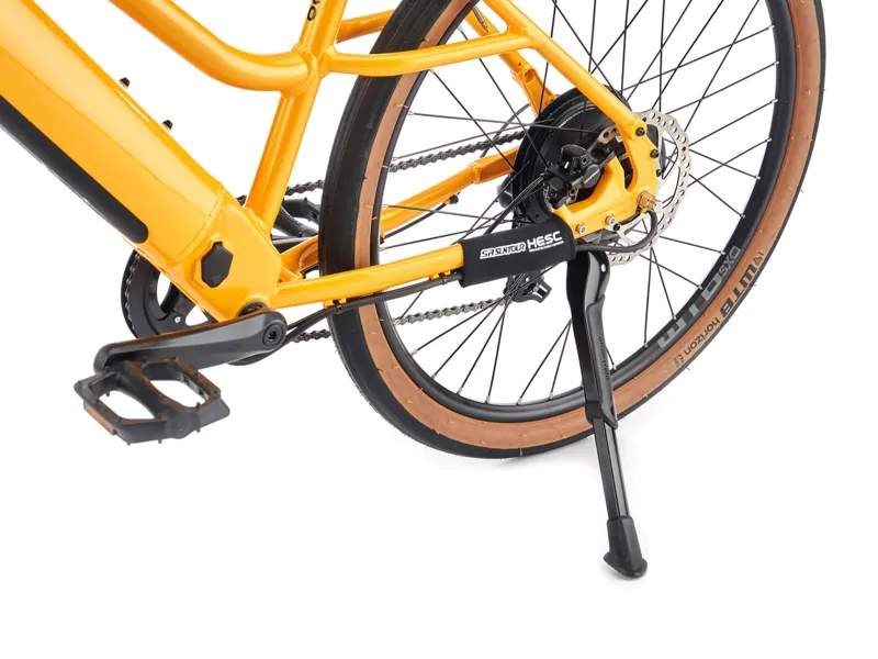Kona Coco HD Electric Bike 2026 in Gloss Metallic Yellow w/ Charcoal Decals-8