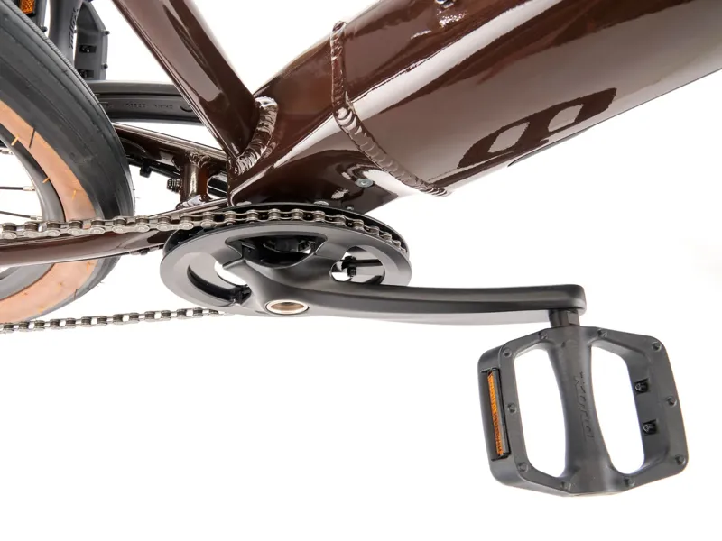 Kona Dew HD Electric Bike 2026 in Gloss Thunder w/ Sandal and Eris Decals-7