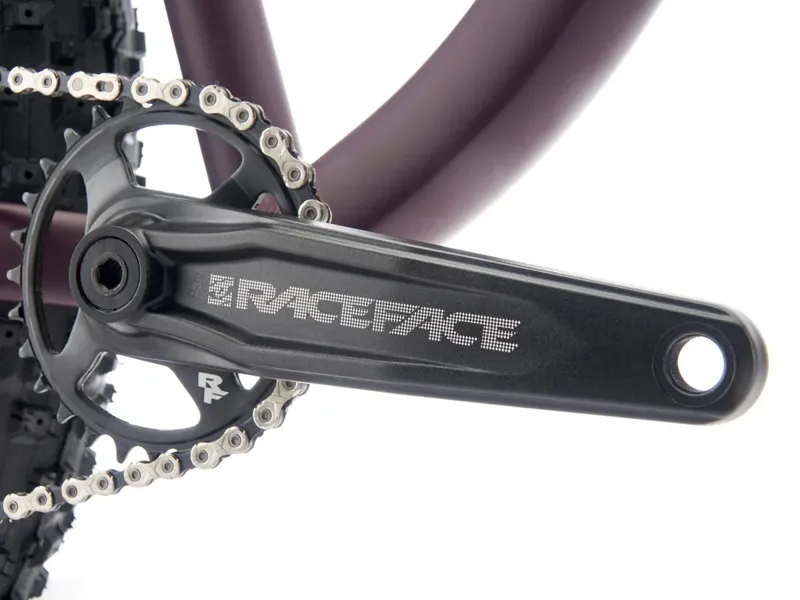 Kona Wo Hardtail Mountain Bike 2026 in Matte Plum w/ Oxy Fire Decals-8