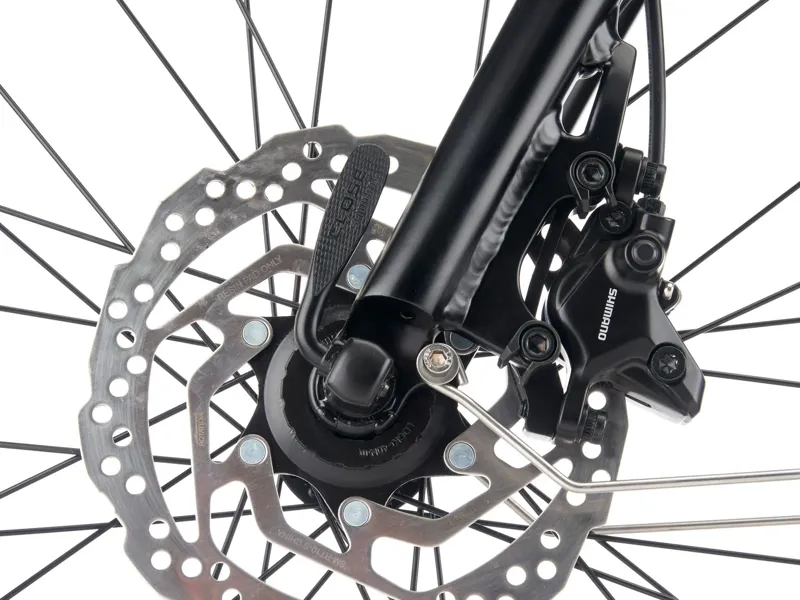 Kona Dew-E Electric Bike 2025 in Satin Black w/ Metallic Mint and Metallic Silver Decals-5