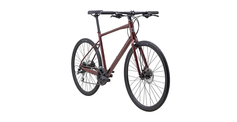 Marin Fairfax 2 Hybrid Bike 2026 in Red-1