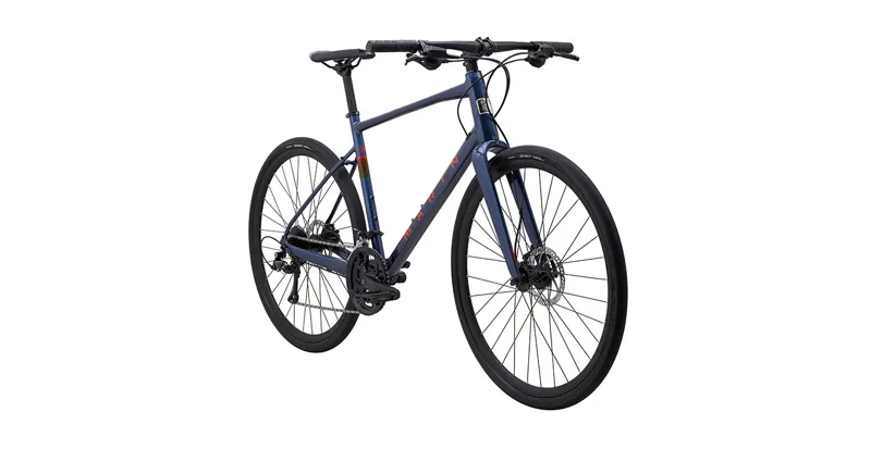 Marin Fairfax 3 700c Hybrid Bike 2026 in Blue-5