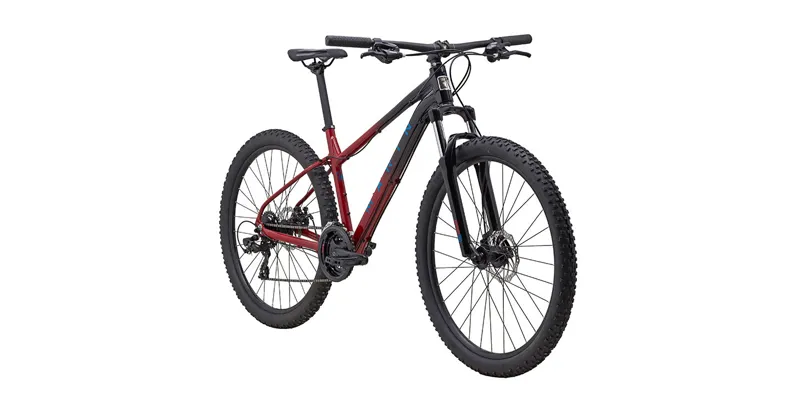 Marin Wildcat Trail 1 Hardtail Mountain Bike 2024 in Gloss Maroon Black Teal-1
