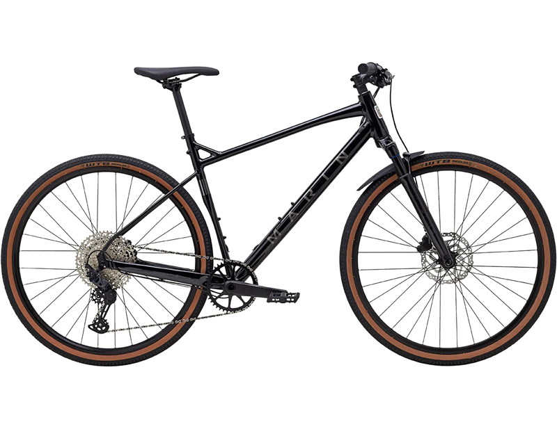 Balfes Bikes Marin DSX FS Gravel Bike in 2025 Gloss Black/Grey | Free postage over £30, £10 off first order, price match & 0% finance.