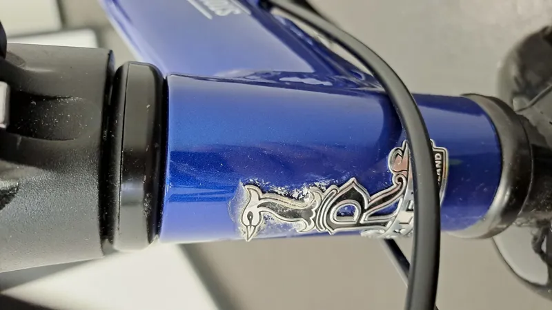 EX DISPLAY Raleigh Stowaway 20 inch Folding Bike 2022 in Blue-3