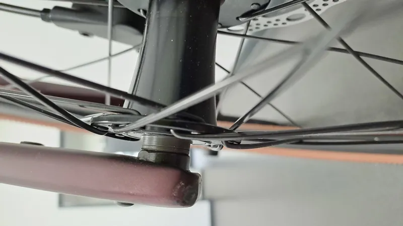 EX DISPLAY Cube Nulane Race Gravel Bike Medium 2024 in Ruby Red Black -2