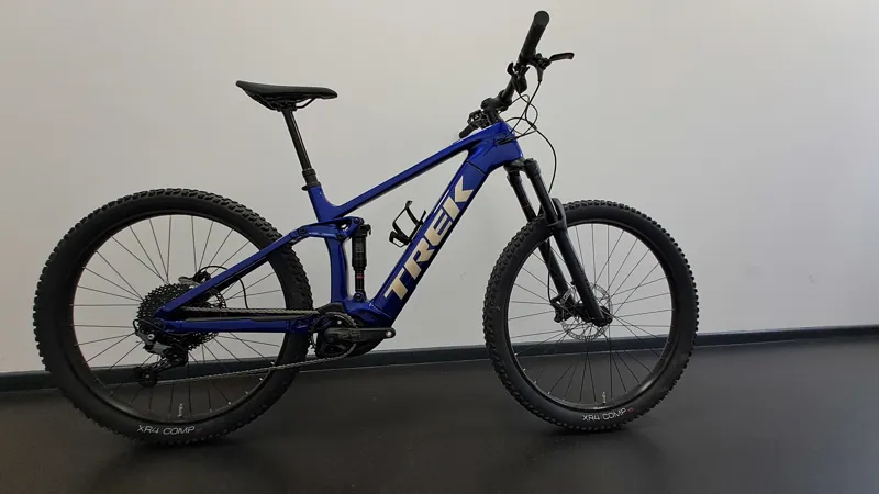 EX DISPLAY Trek Rail 9.5 Gen 4 Full Suspension Electric Mountain Bike Large 2023 in Hex Blue-3