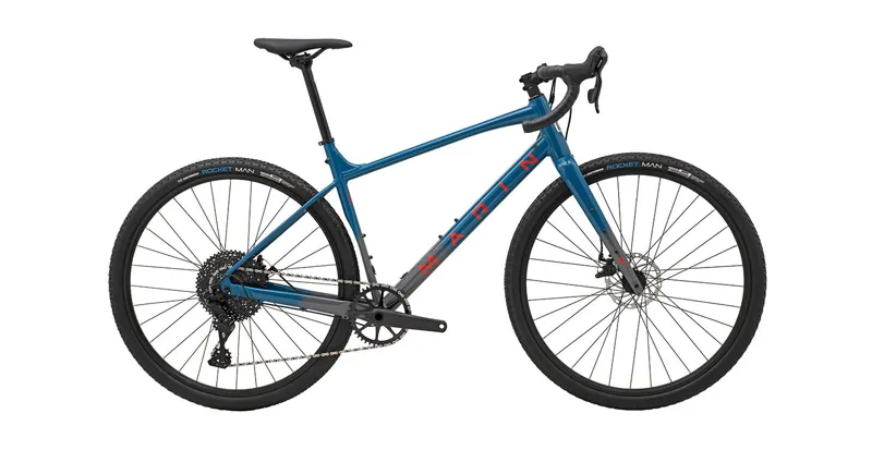 Marin Gestalt X10 Gravel Bike 2025 in Gloss Blue-2