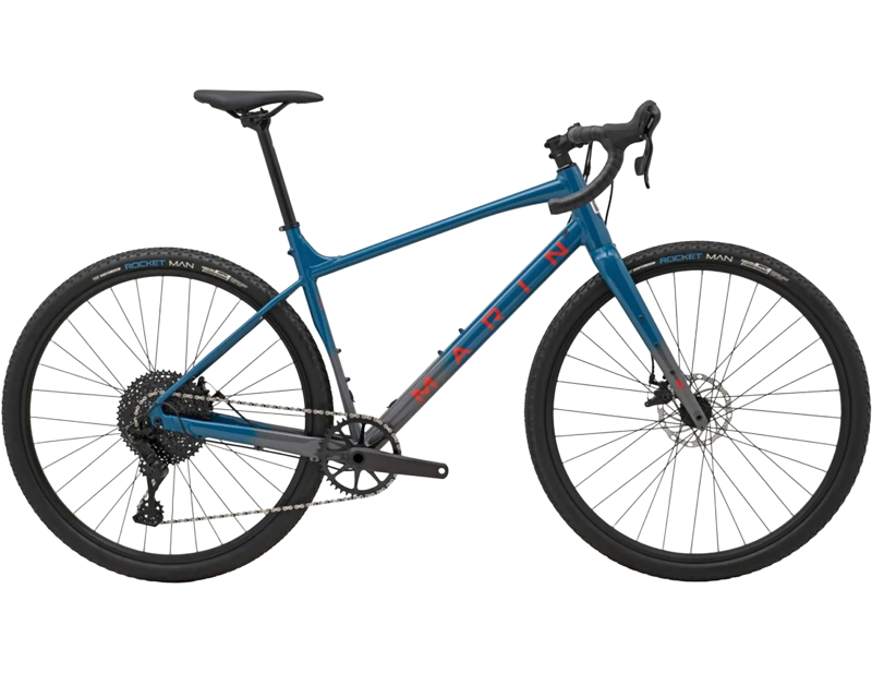 Marin Gestalt X10 Gravel Bike 2025 in Gloss Blue