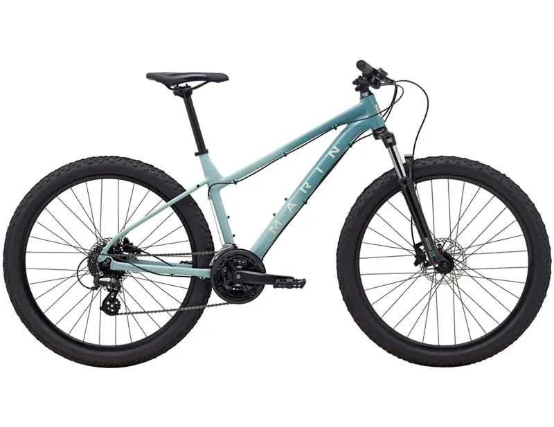 Marin Wildcat Trail 2 Hardtail Mountain Bike 2024 in Gloss Grey/Green