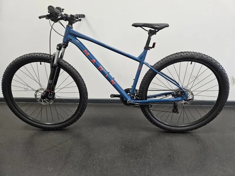 EX DEMO Marin Bolinas Ridge 1 29 Inch Wheel Large Hardtail Mountain Bike 2024 in Blue-2