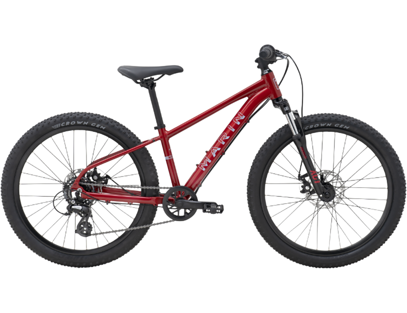 Balfes Bikes Marin Bayview Trail 24 2026 Kids Bike in Red | Free postage over £30, £10 off first order, price match & 0% finance.