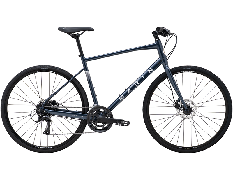 Balfes Bikes Marin Fairfax 2 Hybrid Bike 2026 in Blue | Free postage over £30, £10 off first order, price match & 0% finance.