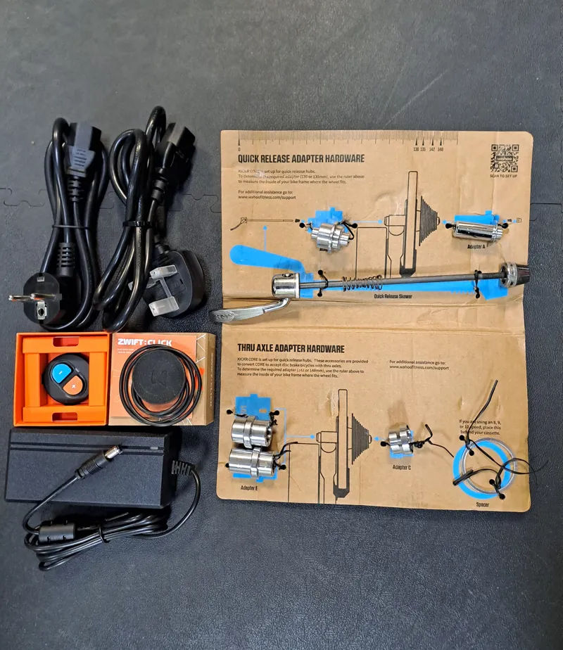 EX DEMO Wahoo KICKR CORE with V2 Zwift Cog/Click-3