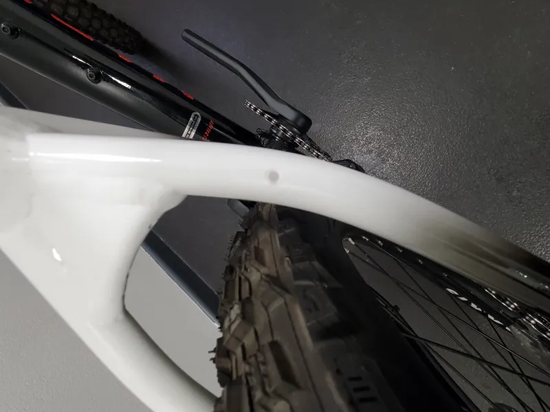 EX DISPLAY Marin San Quentin 3 27.5 X-Large Hardtail Mountain Bike 2024 in White/Black-5