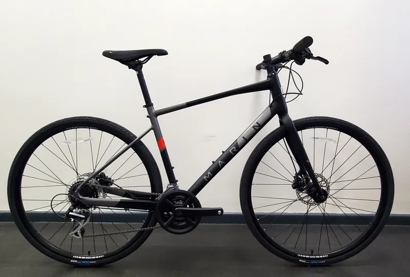 EX DISPLAY Marin Fairfax 2 Hybrid Bike Medium 2023 in Grey Black