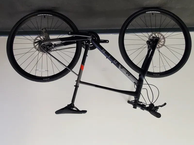 EX DISPLAY Marin Fairfax 2 Hybrid Bike Medium 2023 in Grey Black-1