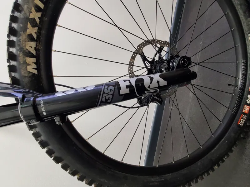 EX DEMO Marin Rift Zone E2 X-Large Electric Mountain Bike 2024 in Tan/Chrome-1