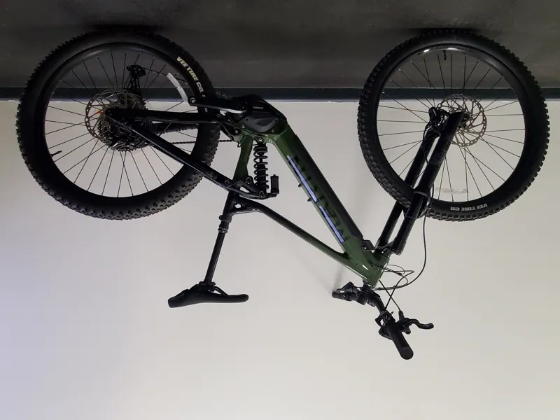 EX DEMO Marin Alpine Trail E1 Medium Electric Full Suspension Mountain Bike 2024 in Green/Black-2