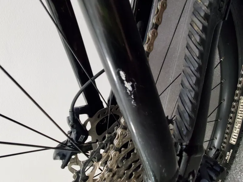 EX DEMO Marin Rift Zone 29in Carbon 2 Medium Full Suspension Mountain Bike 2024 in Gloss Blue/Carbon-6