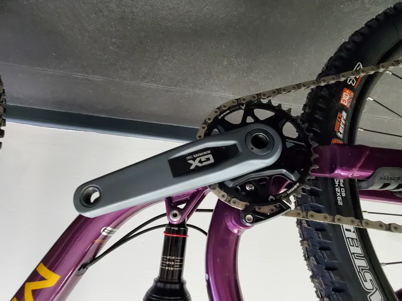 EX DEMO Marin Rift Zone XR 29 AXS Full Suspension Mountain Bike Medium 2024 in Magenta/Purple-8