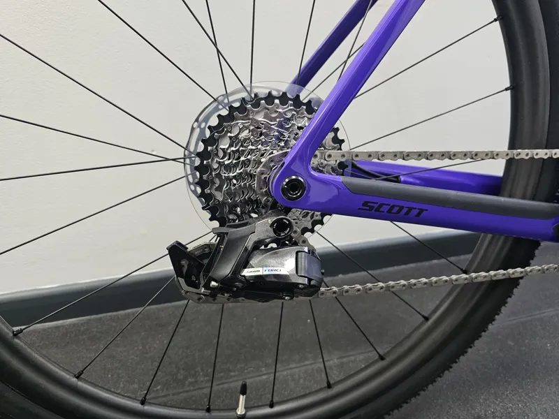 EX DISPLAY Scott Addict Gravel 10 Gravel Bike 56cm 2024 in Purple-2