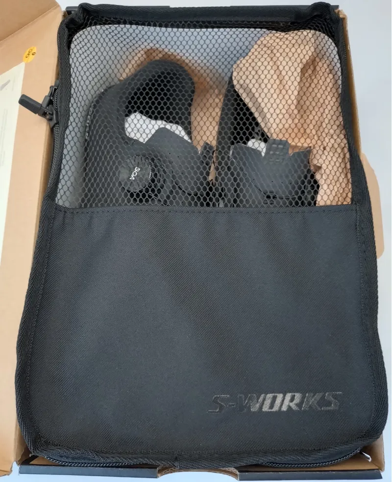 EX DISPLAY Specialized S-Works Torch 44.5 Road Cycling Shoe in Black-6