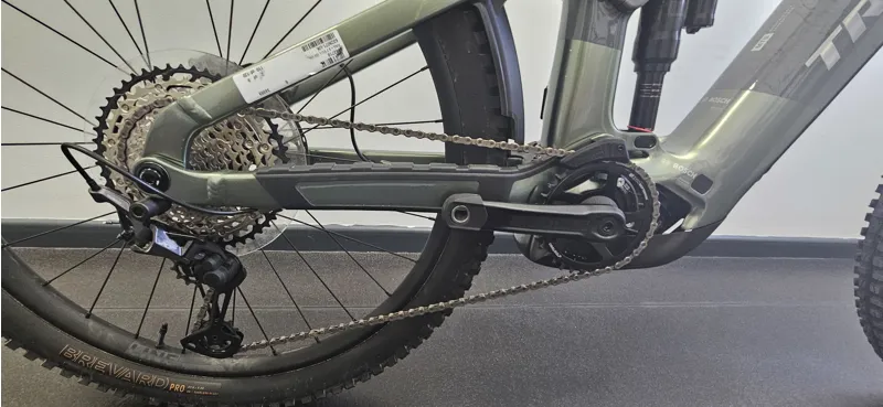 EX DEMO Trek Rail+ 9.7 Large Gen 5 Electric MTB 2025 in Slate Grey-1