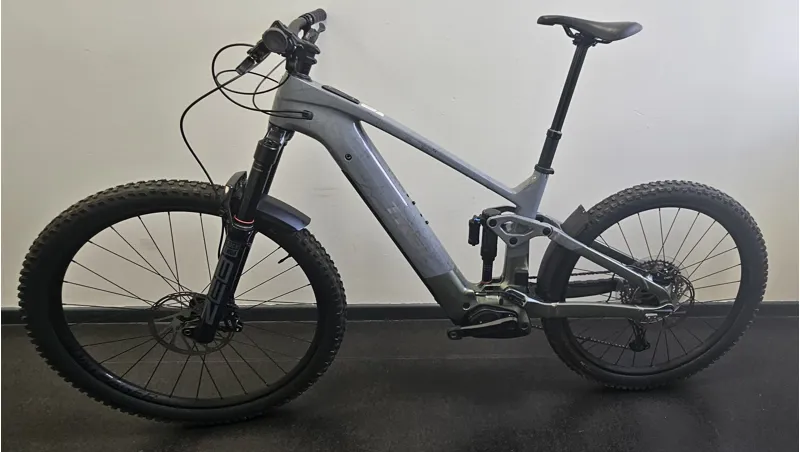 EX DEMO Trek Rail+ 9.7 Large Gen 5 Electric MTB 2025 in Slate Grey-2