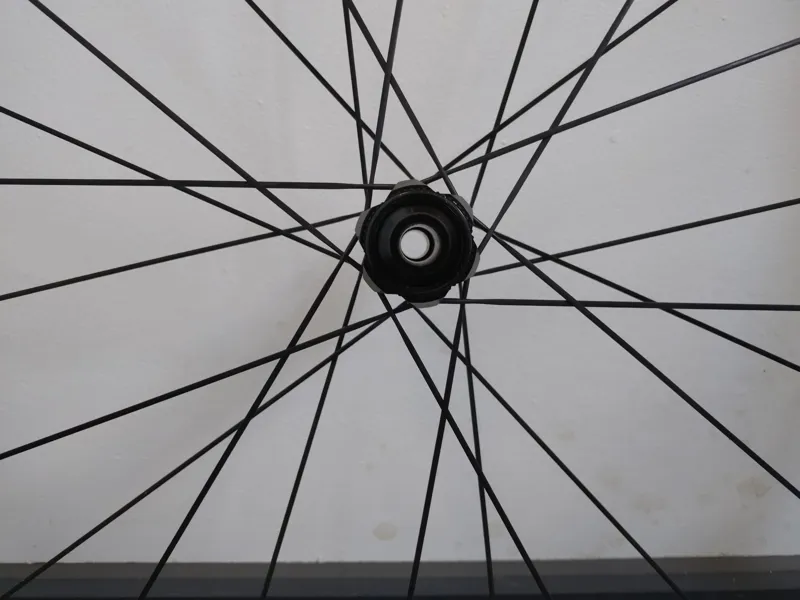 EX DISPLAY Bontrager Aeolus Elite 35 TLR Disc Front 700c Road Wheel in Black-2