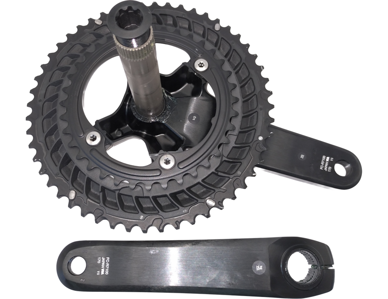 EX DISPLAY Shimano 105 FC-RS520 12-speed Double 52/36T 170mm Chainset-1