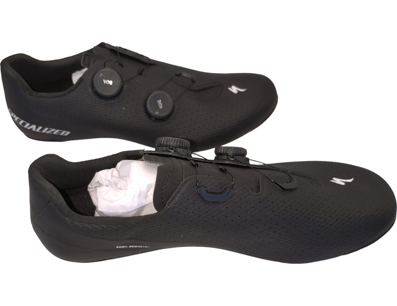 EX DISPLAY Specialized Torch 3.0 Size 44 Road Shoes in Black-3