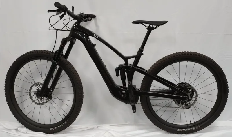 EX DEMO Trek Fuel EXe 9.8 XT Electric Mountain Bike Medium 2025 in Deep Smoke -1