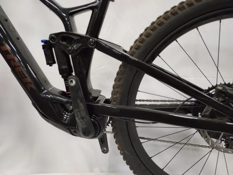 EX DEMO Trek Fuel EXe 9.8 XT Electric Mountain Bike Medium 2025 in Deep Smoke -3