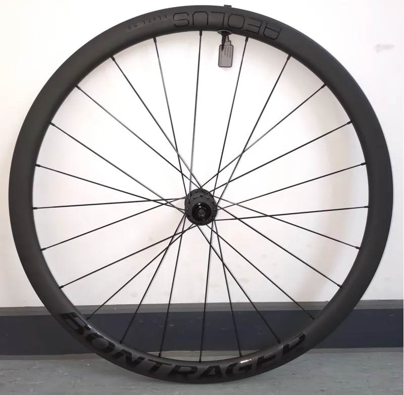 EX DISPLAY Bontrager Aeolus Elite 35 TLR Disc Front 700c Road Wheel in Black-1