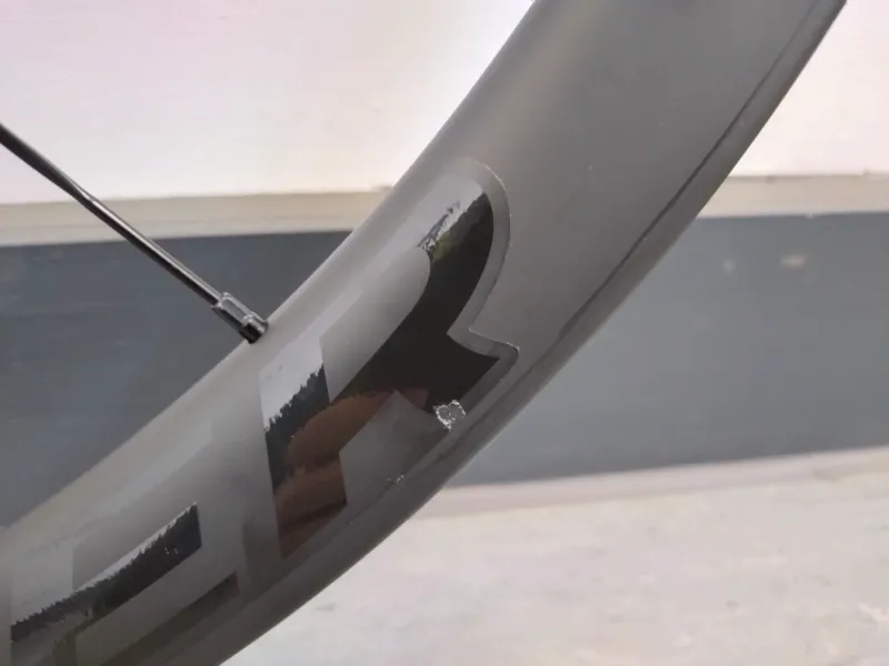 EX DISPLAY Bontrager Aeolus Elite 35 TLR Disc Front 700c Road Wheel in Black-5